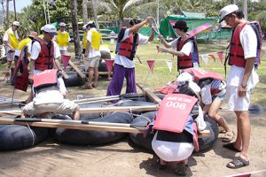Team building en la playa