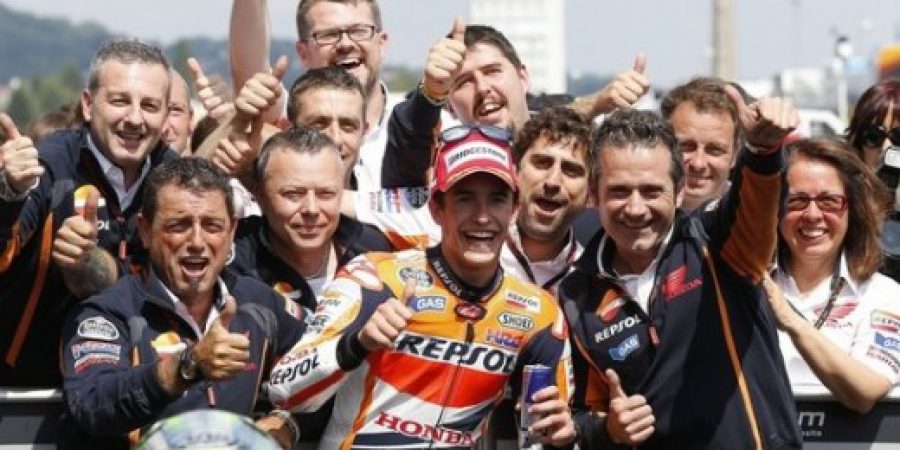 Un equipo excelente. El caso «Marc Marquez».