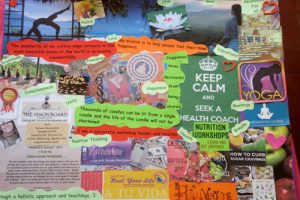 VISION BOARD. Especial clientes: Os invitamos a crear vuestro vision board.