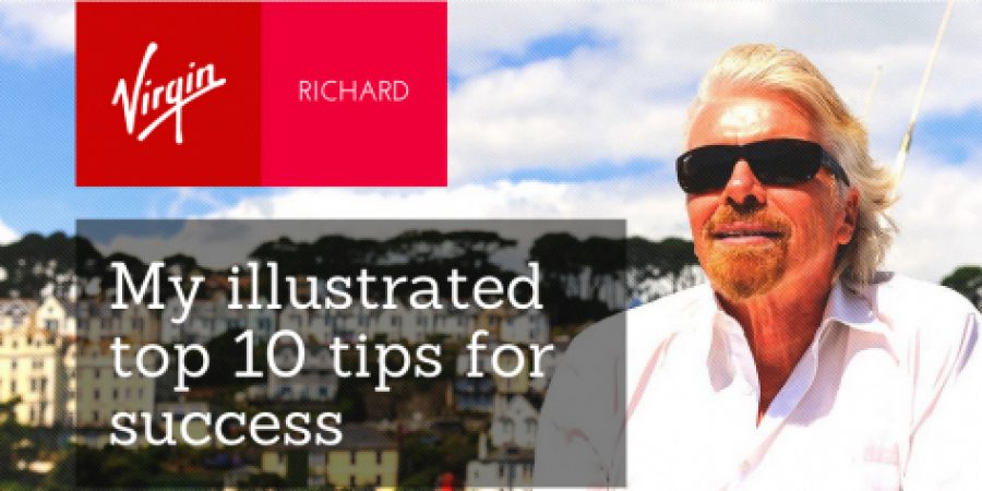 Las 10 claves para el éxito de Richard Branson