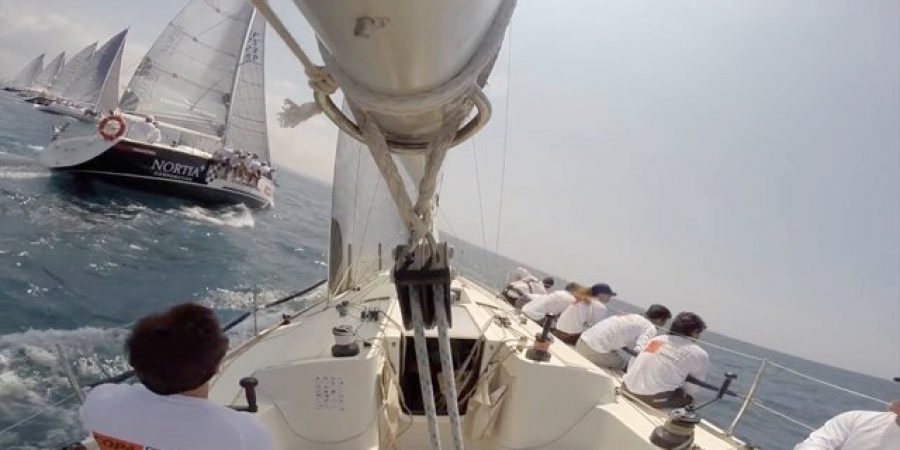 Sailing regata. segundo día Copa del Rey.