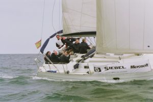 Team racing sailing regatta